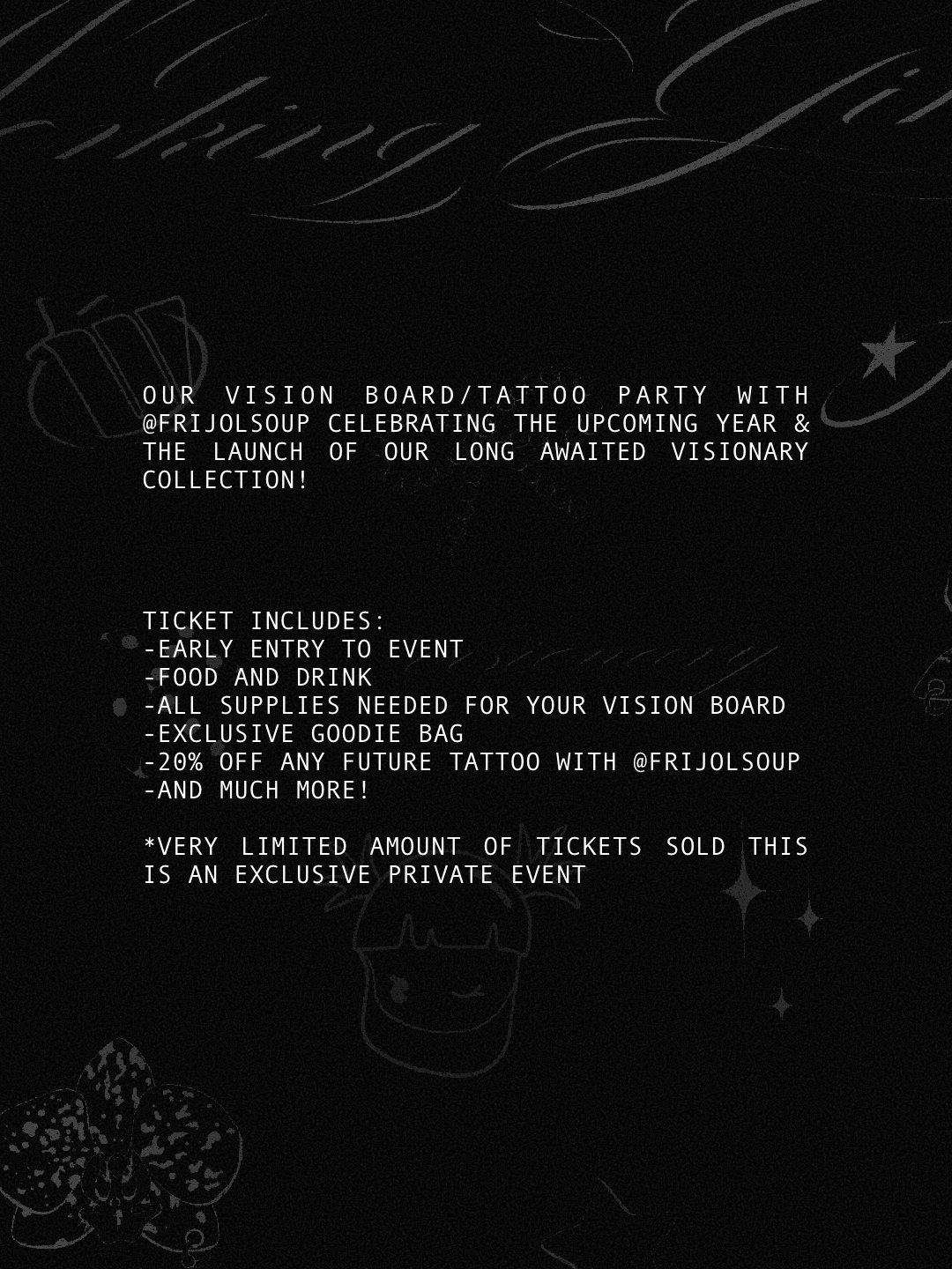 WKGGRL VISIONARY VISION BOARD FLASH EVENT TIX