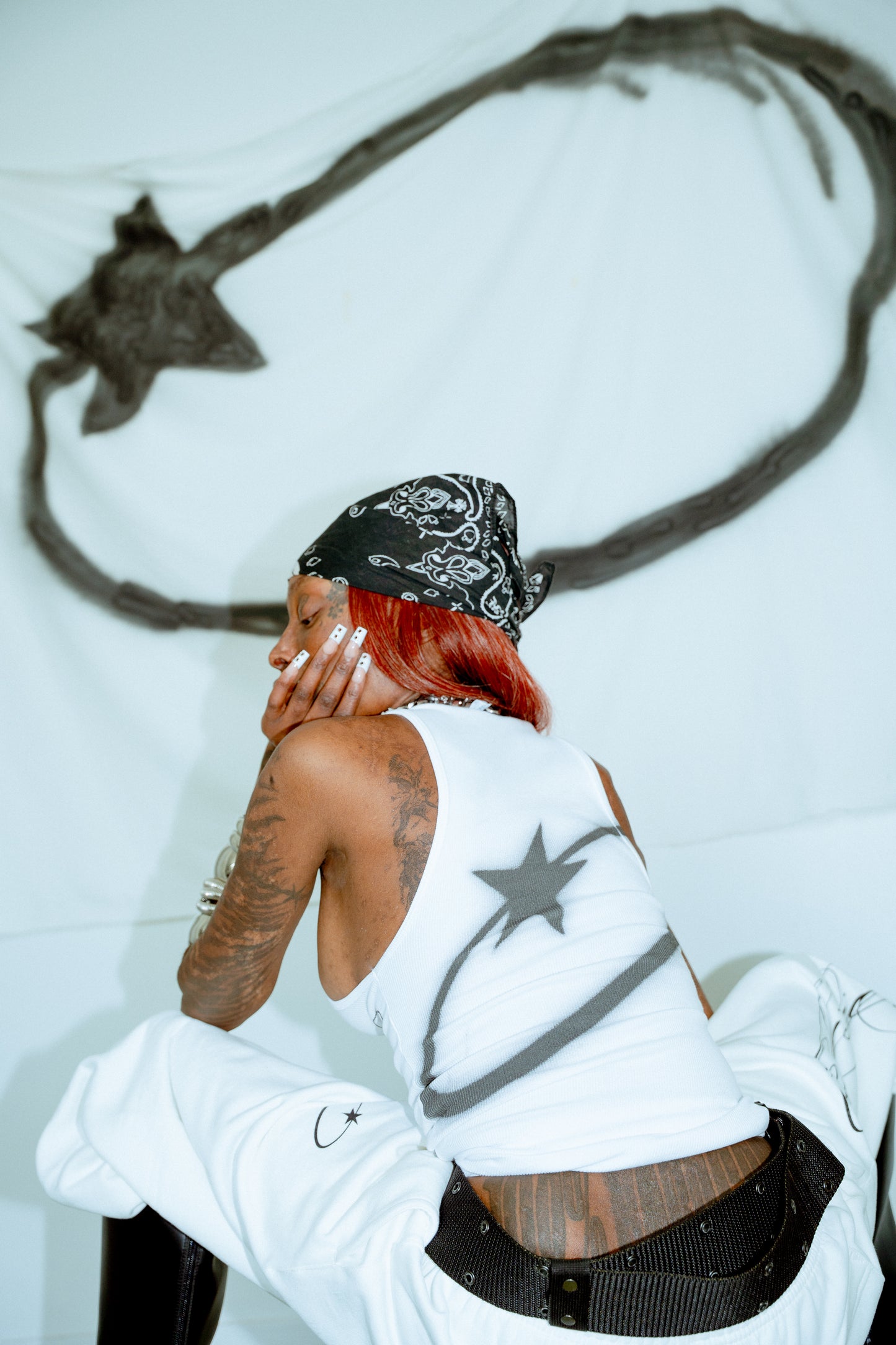 Visionary Wht Sweatpants