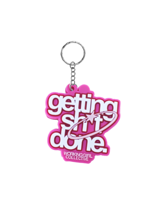 Bubblegum Geting Sh*t Done Keychain