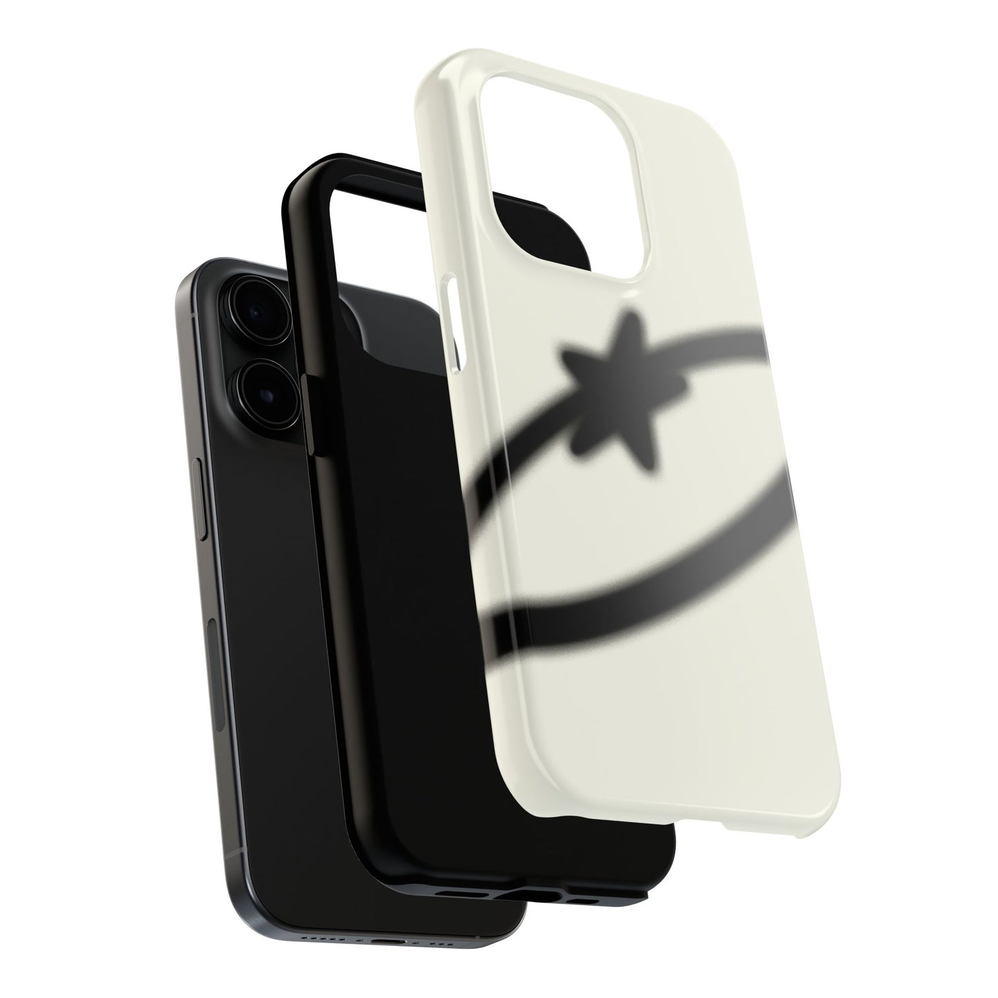 WHITE STARSWOOSH CASE