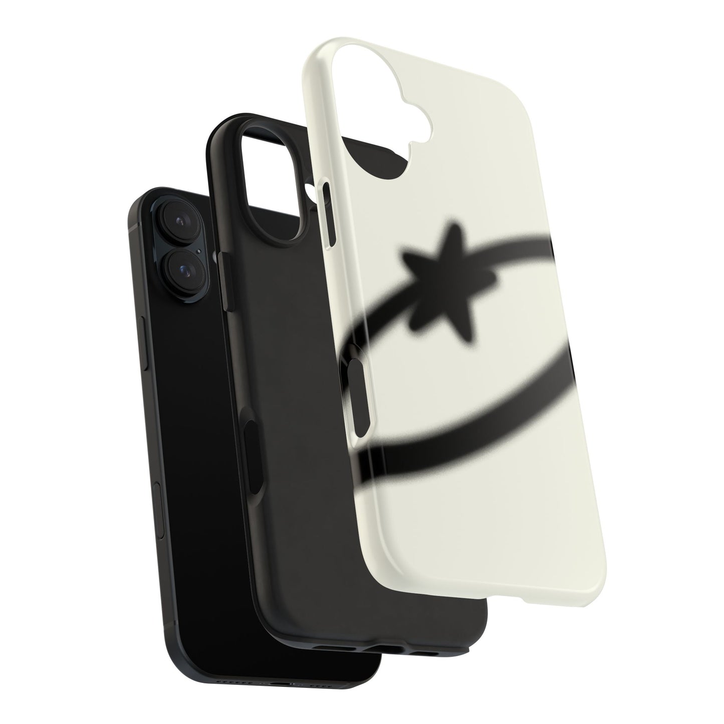 WHITE STARSWOOSH CASE