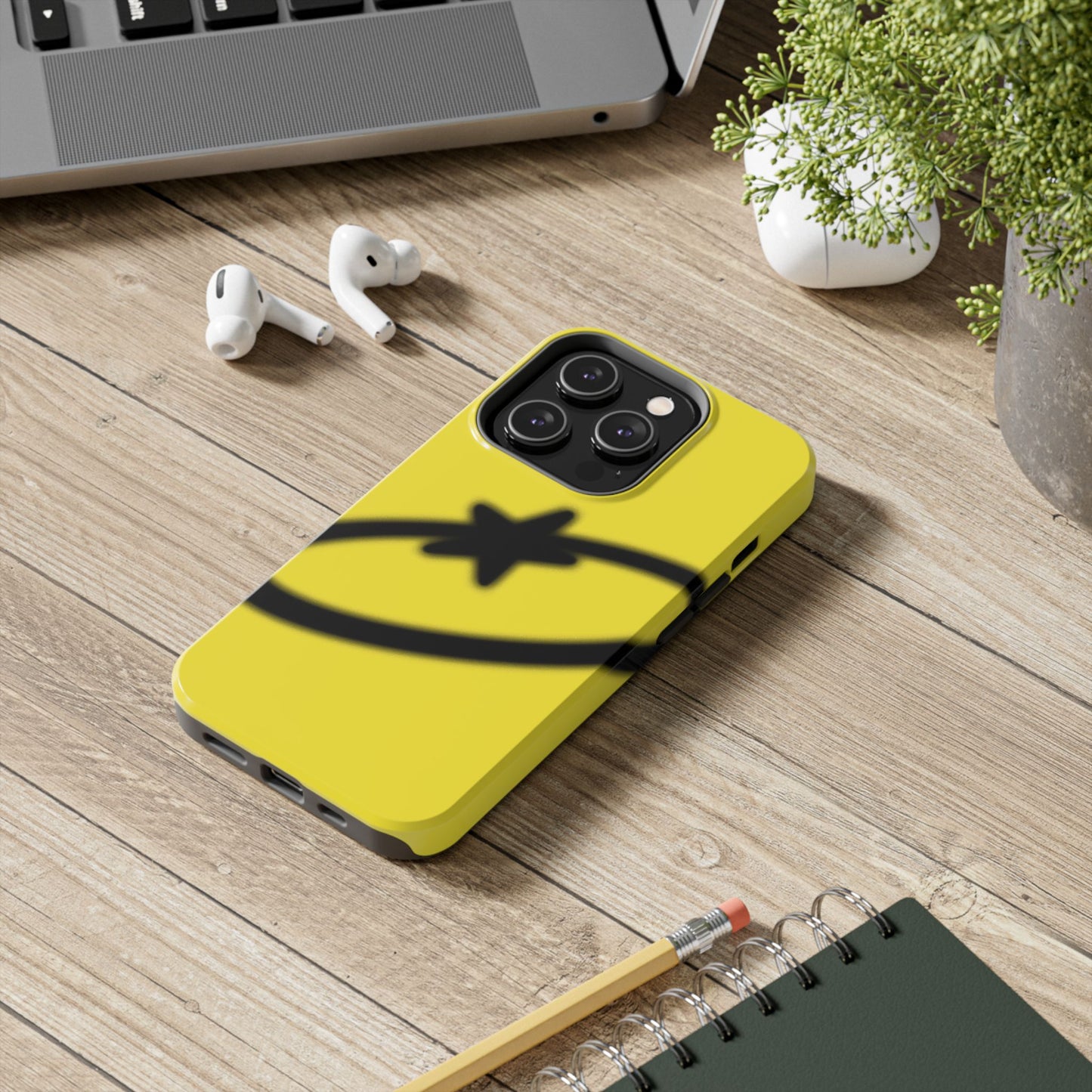 YELLOW STARSWOOSH CASE