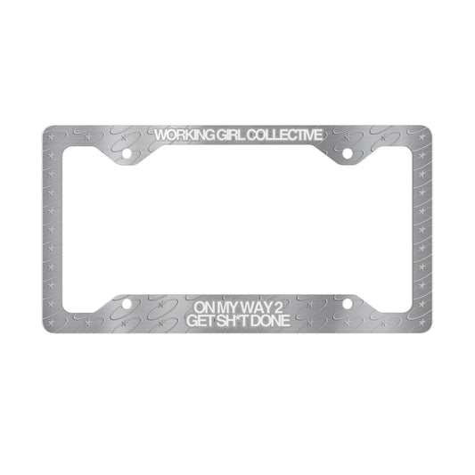 Collective Metal License Plate Frame