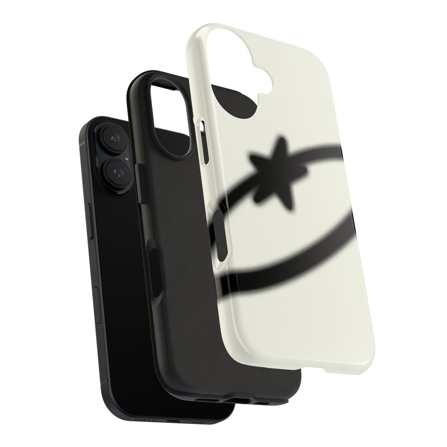 WHITE STARSWOOSH CASE