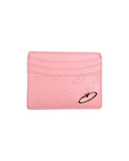 NMB Leather Cardholder “Pink Tips" Official