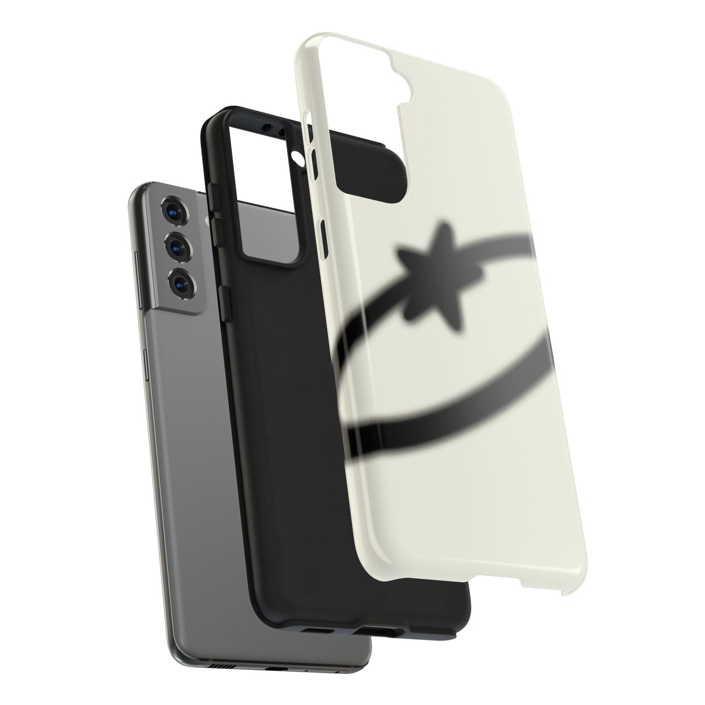 WHITE STARSWOOSH CASE