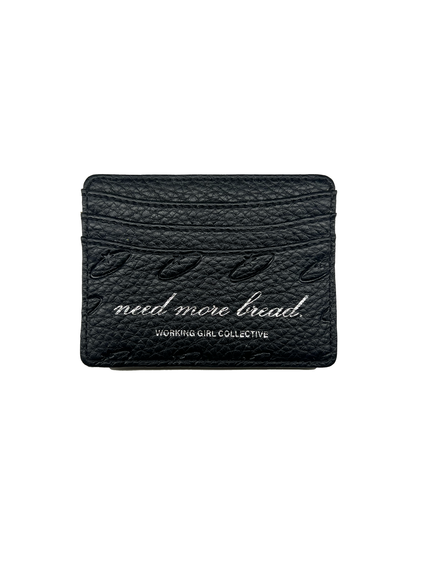 NMB Pebbled Leather Cardholder “ONYX”