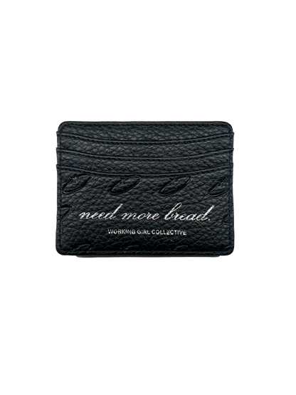 NMB Pebbled Leather Cardholder “ONYX”