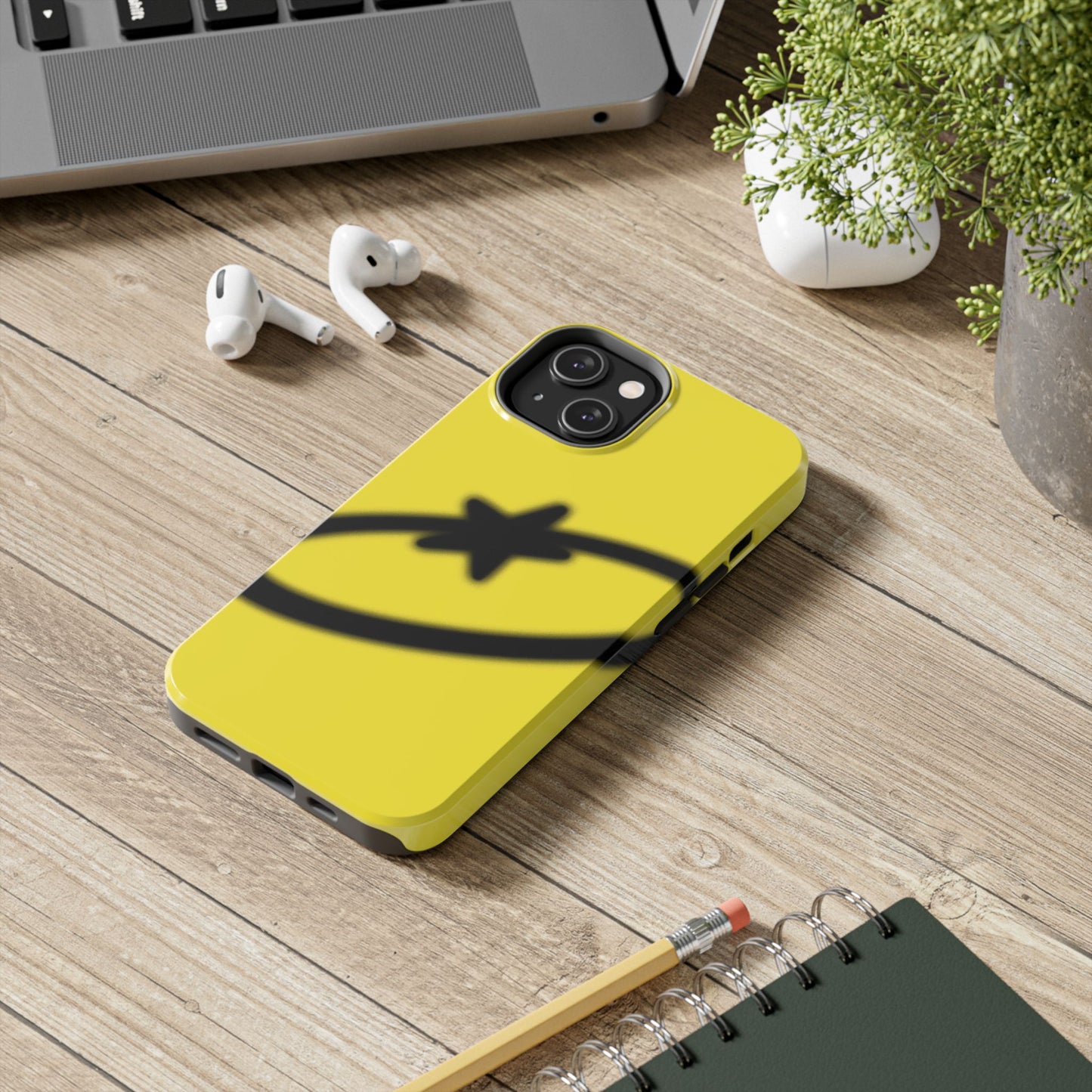 YELLOW STARSWOOSH CASE