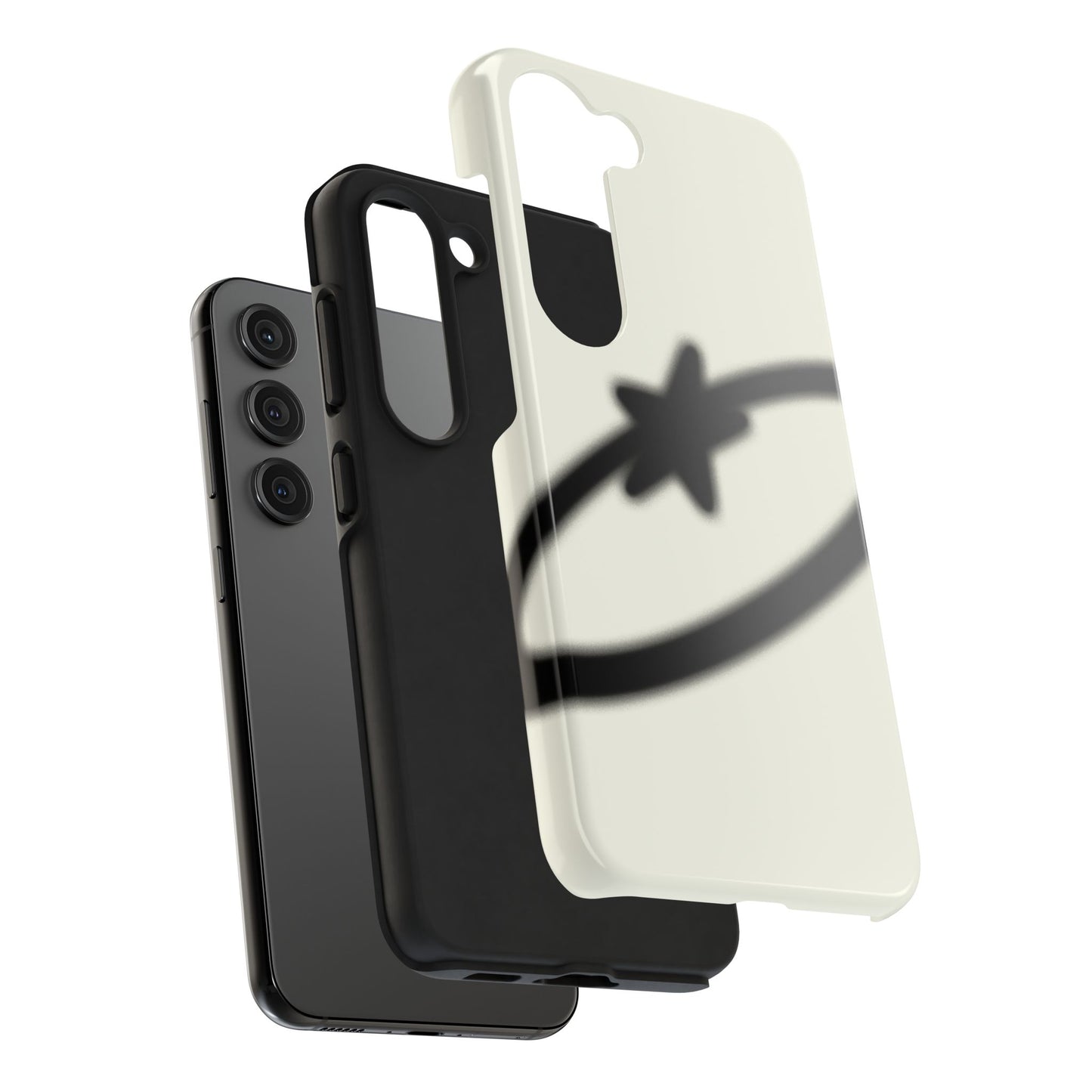 WHITE STARSWOOSH CASE