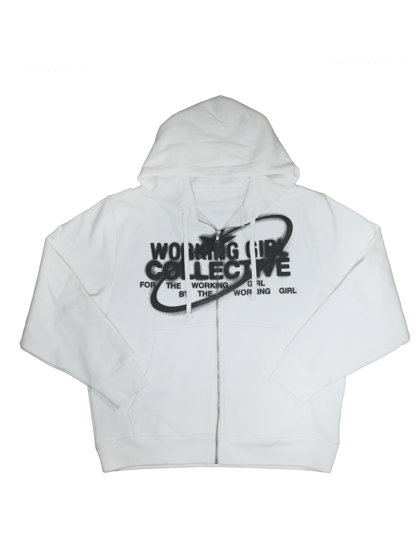 White Collective “Spray” Hoodie