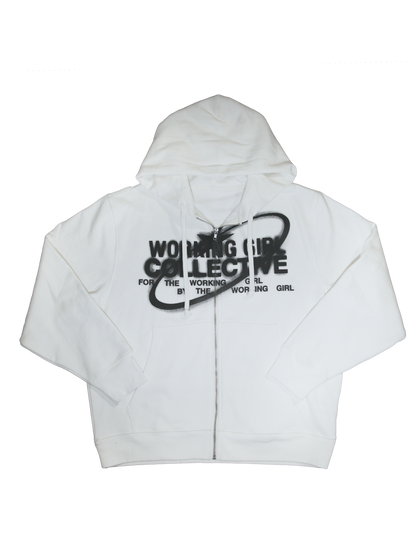 White Collective “Spray” Hoodie