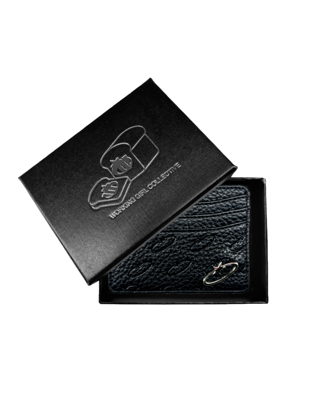 NMB Pebbled Leather Cardholder “ONYX”
