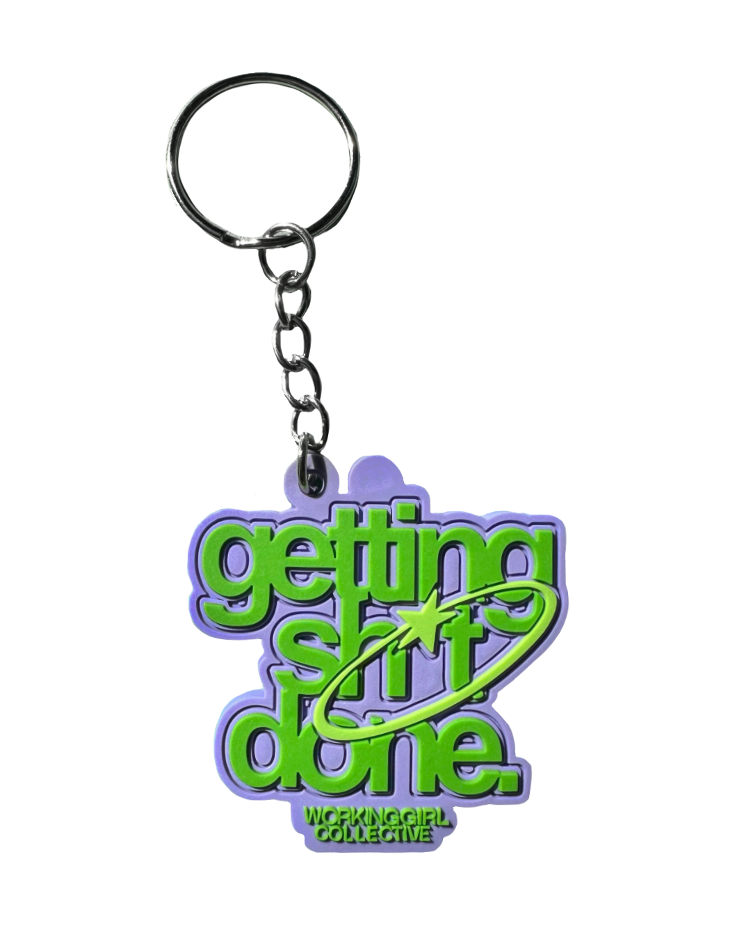 Lilac Getting Sh*t Done Keychain