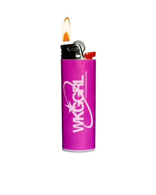 Purple WKGGRL Lighter