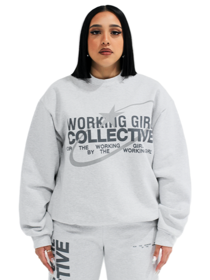 STONE WKGGRL COLLECTIVE CREWNECK-SQ5620860