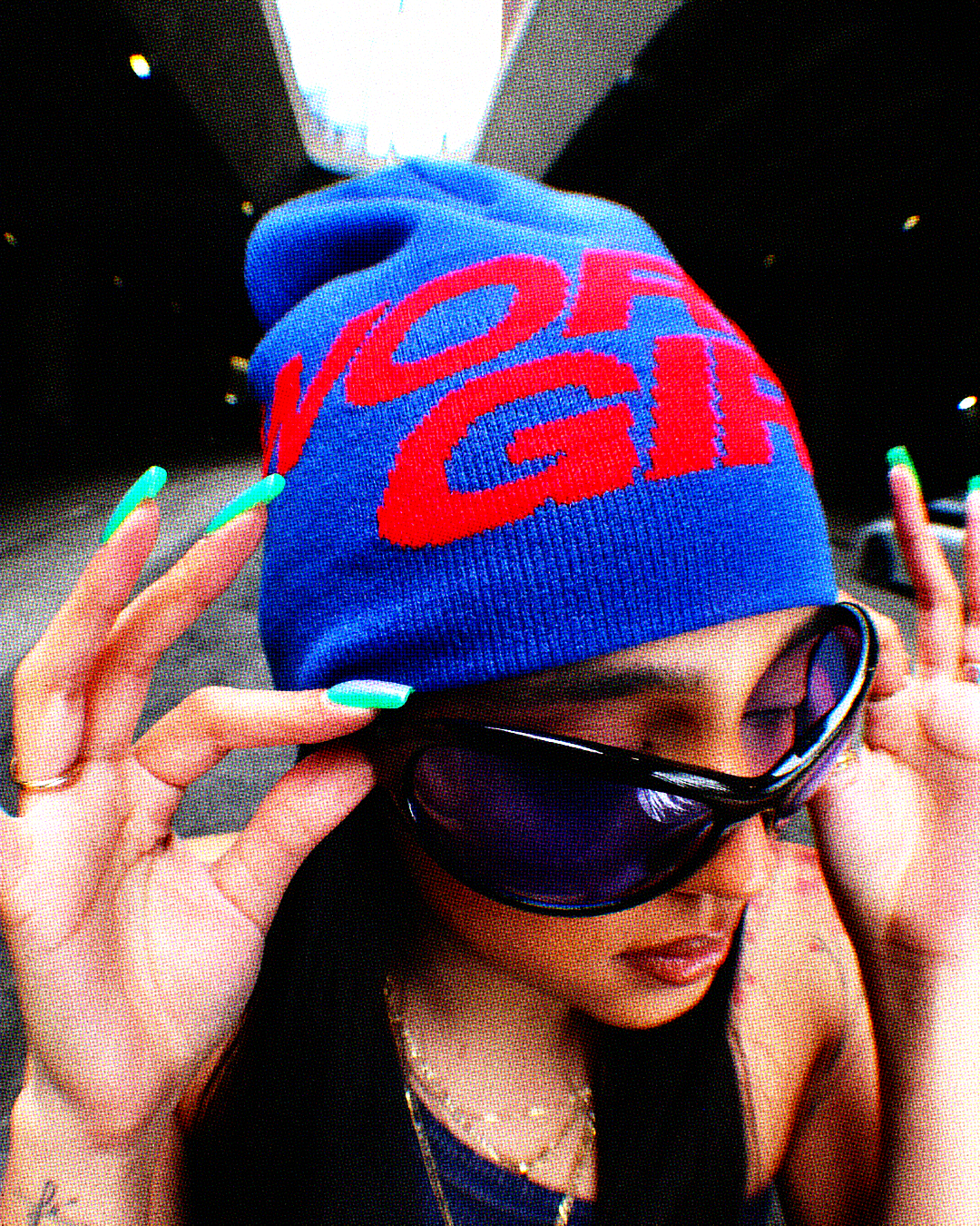 Cobalt Beanie