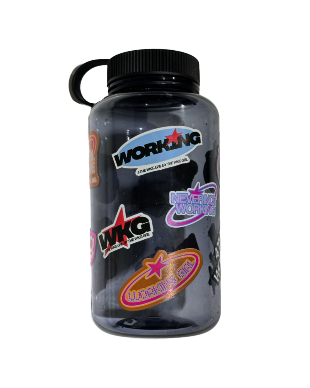 "SMOKE" Wide Mouth Water Bottle