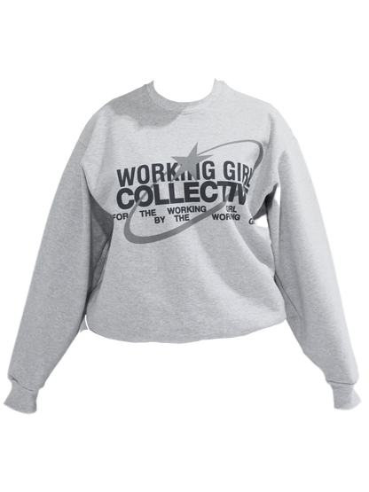 STONE WKGGRL COLLECTIVE CREWNECK-SQ5620860